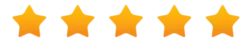 5 star rating review star transparent